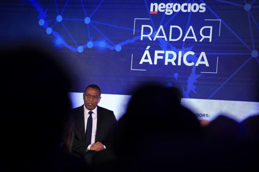 José de Lima Massano, ministro de Estado para a Coordenação Económica de Angola, na conferência Radar África