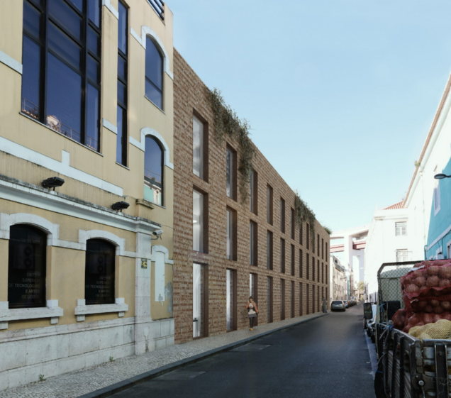 Hotel Alcântara Infinity, a constuir na Rua Rodrigues Faria, em Lisboa, terá 62 quartos com conclusão da obra prevista para o final do próximo ano.