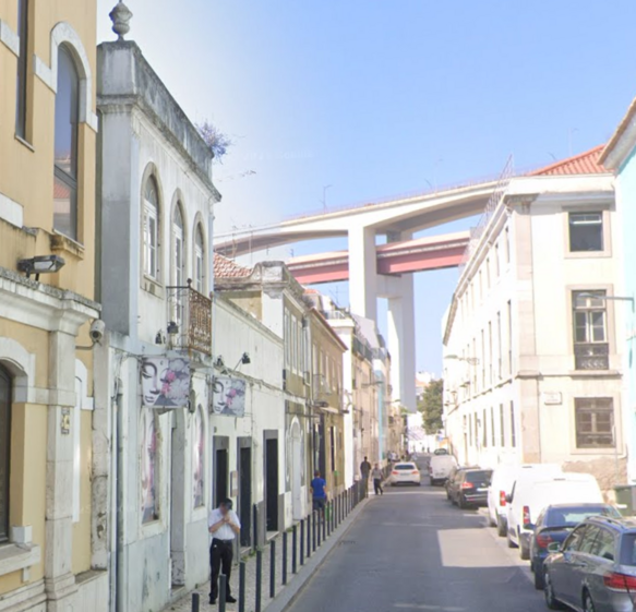 O conjunto de edifícios, onde funcionaram a discoteca Luanda e o Buddha Bar (à esquerda, na foto), vão dar lugar ao Hotel Alcântara Infinity.