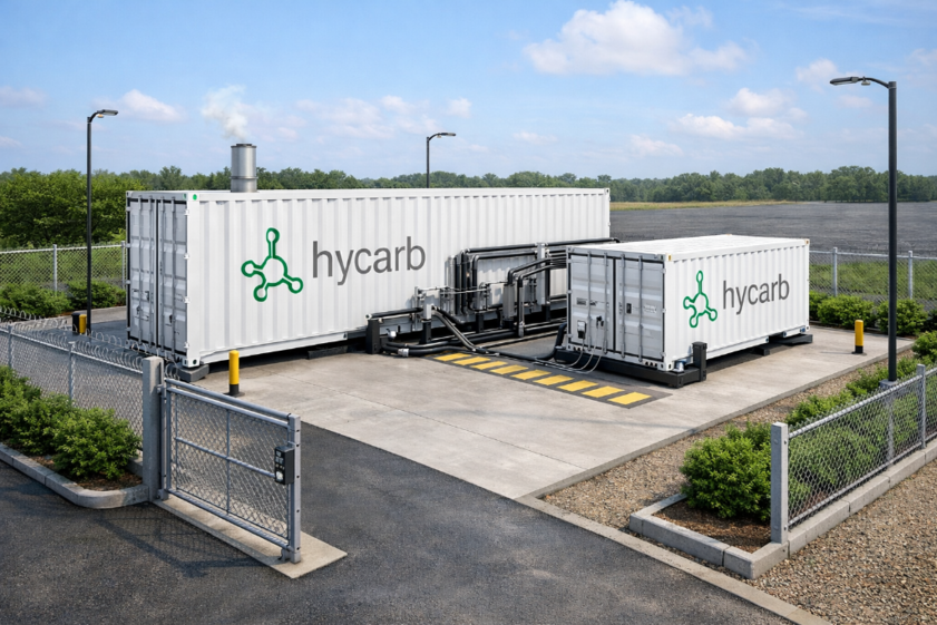 Unidade de divisão de metano HyCarb padrão prevista.