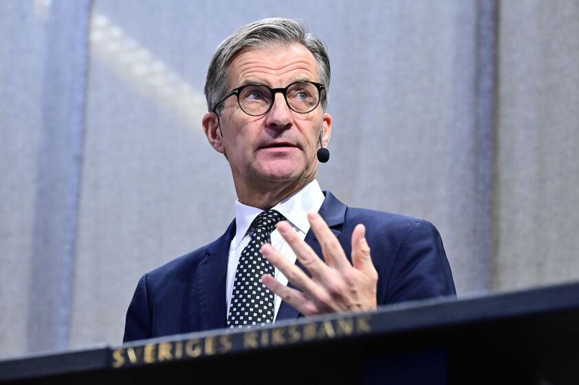 Erik Thedéen, governador do Banco Central da Suécia