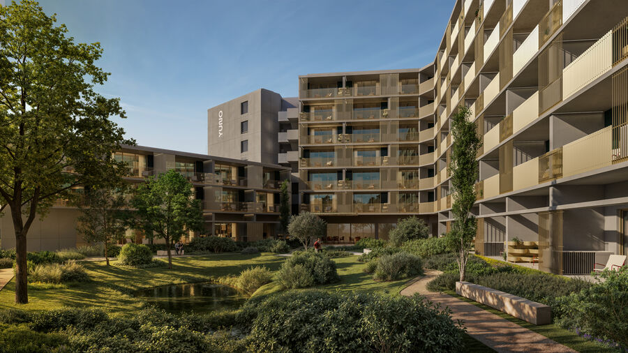 Empreendimento Yuno, com 241 apartamentos, que vai nascer na zona universitária da Asprela.