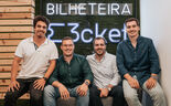 Tiago Marques, Filipe Brígida, Nuno Coelho e Ricardo Pereira, cofundadores da 3cket.