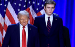 Barron Trump é o filho mais novo do presidente norte-americano.