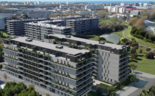 Empreendimento Green Terrace Porto, que o grupo Acrescentar está a construir na Invicta.