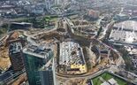 O empreendimento residencial Haya Towers vai ser erguido 'à boca' da futura estação Rotunda na nova Linha Rubi do metro do Porto.  