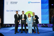 SAP SuccessFactors premeia líderes 'Go Live' no HR Connect Awards 2026