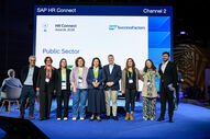 Entrega de prémios do setor público no SAP HR Connect Awards 2026