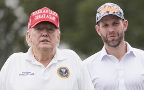 Donald Trump e o filho Eric