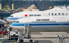 Air China ainda não recuperou lucros desde a pandemia.