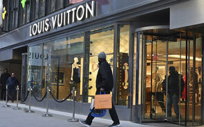 As vendas trimestrais da Louis Vuitton recuaram em quase 900 milhões de euros.