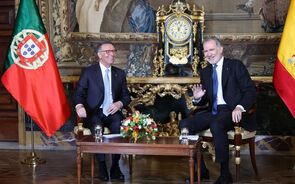 António José Seguro teve encontro com Felipe VI em Madrid. 