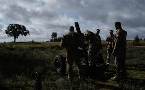 Setor europeu da defesa perdeu mais de 12% do valor em bolsa no mês passado.