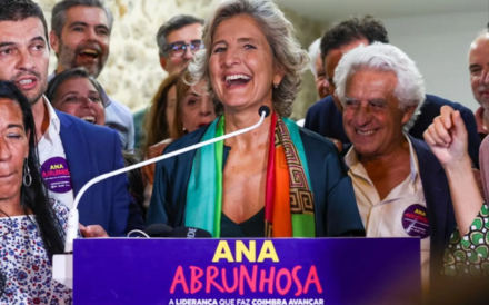 Ana Abrunhosa, presidente da Câmara de Coimbra.