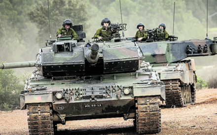 É na Ysium que são produzidos componentes integrados no sistema balístico utilizado no tanque militar Leopard 2.