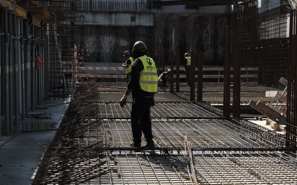 Produção na construção aumenta 3,1% em abril