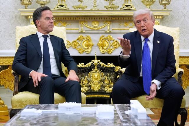 Trump manifestou-se 'claramente desiludido' com NATO em encontro com Rutte