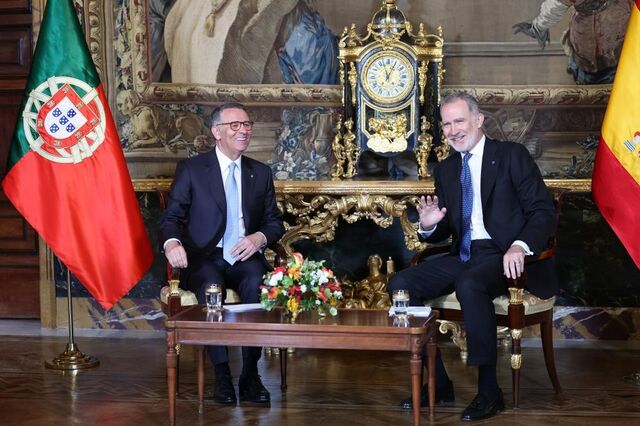 Seguro teve encontro com Felipe VI em Madrid seguido de almoço com a presença de Sánchez