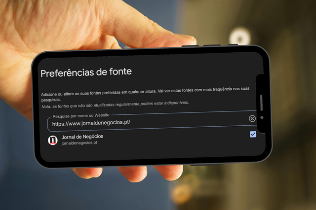 Google lança funcionalidade que permite escolher os jornais favoritos. Saiba como selecionar o Negócios