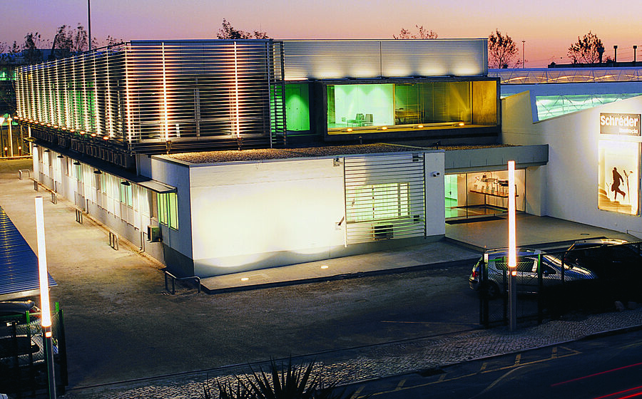 Centro produtivo e de I&D da Scheréder em Carnaxide.