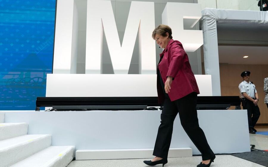 O FMI, dirigido por Kristalina Georgieva, realiza esta semana os seus encontros de primavera com o Banco Mundial.