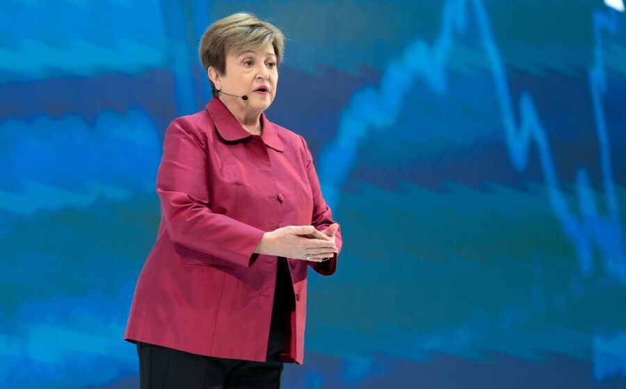 Kristalina Georgieva, diretora-geral do FMI, foi entrevistada pela Bloomberg.