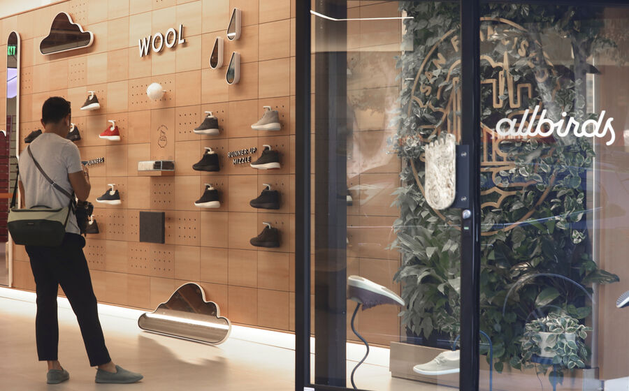 As receitas da Allbirds têm diminuído drasticamente nos últimos trimestres.