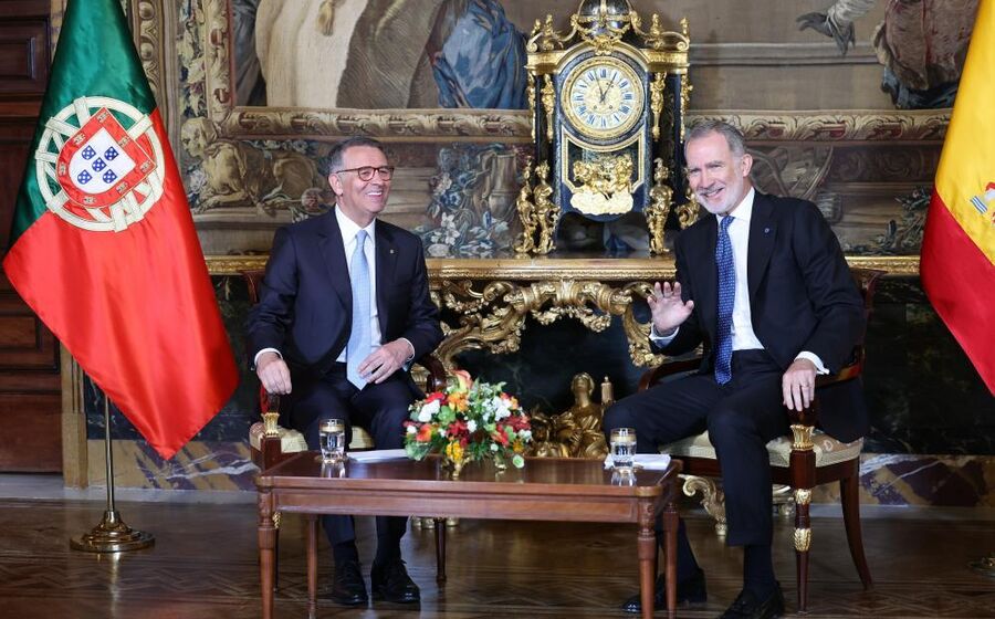 António José Seguro teve encontro com Felipe VI em Madrid. 