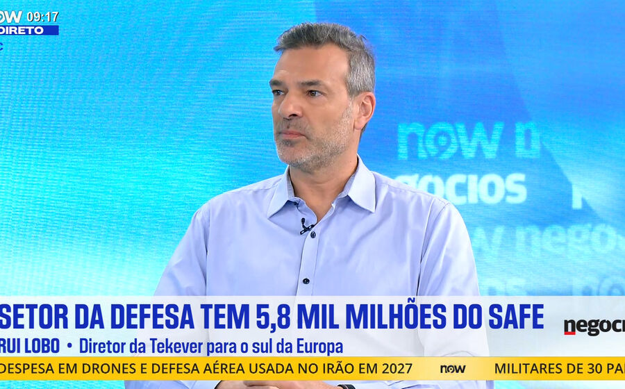 Entrevista a Rui Lobo, diretor-geral da Tekever para o sul da Europa.