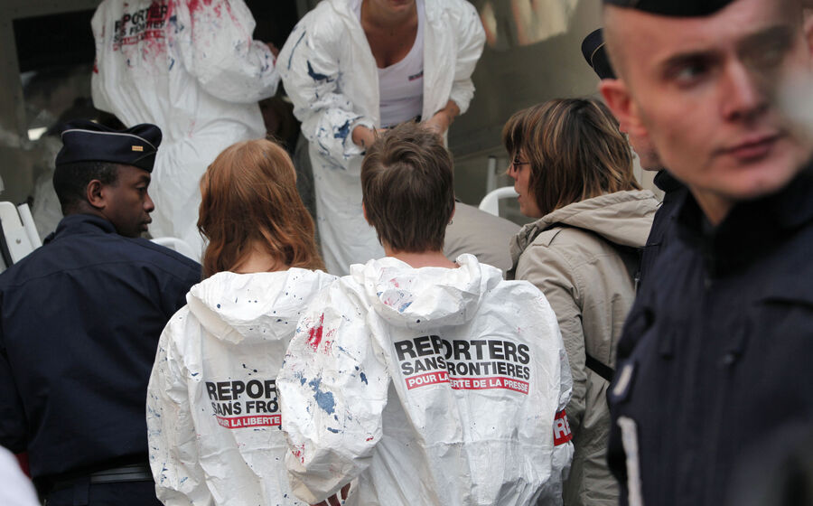 A liberdade de imprensa a nível mundial continua a deteriorar-se.