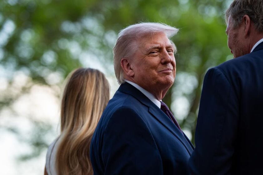 Presidente dos Estados Unidos, Donald Trump.