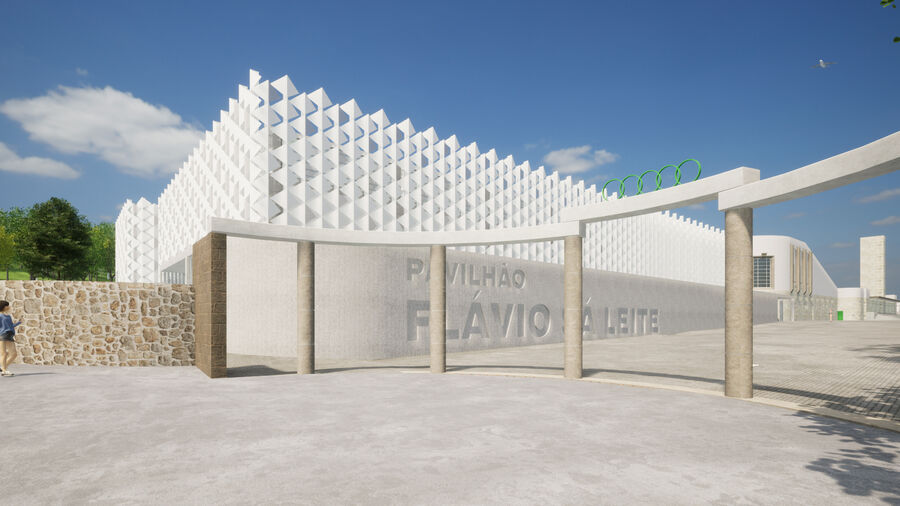 Requalificação do Pavilhão Flávio Sá Leite em Braga.