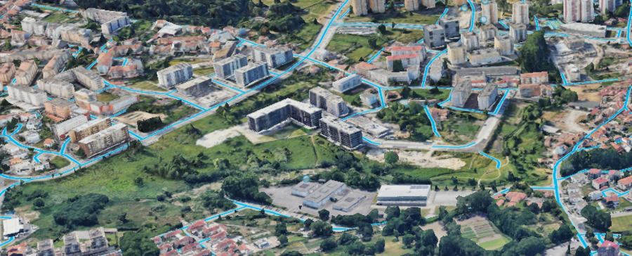 O grupo ACA tem em curso a construção do empreendimento residencial Pousio na zona portuense de Requesende (na foto). 