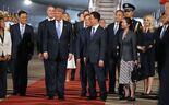 Chegada de Donald Trump à China