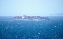 Foto de arquivo de navio da Maersk