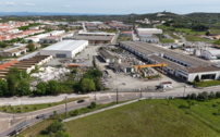 O complexo industrial da falida Marbrito está instalado em Vila Viçosa.