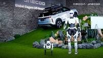 IA e eletrificação no futuro automóvel no Salão de Pequim