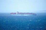 Foto de arquivo de navio da Maersk