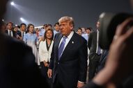 Chegada de Donald Trump à China