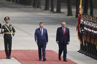 Donald Trump e Xi Jinping reuniram nesta quinta-feira 