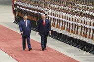 Donald Trump e Xi Jinping reuniram nesta quinta-feira 