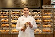 Elisabete Ferreira apresenta o pão de barbola e sarraceno