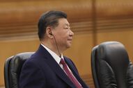 Xi Jinping recebeu Vladimir Putin em Pequim