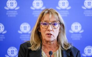 Ministra do Trabalho, Rosário Palma Ramalho, no final da reunião da Concertação Social