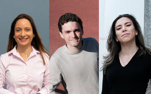 Margarida, Francisco e Raquel são jovens que decidiram ter atividade política