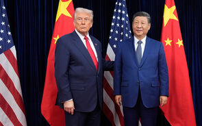 Donald Trump e Xi Jinping encontraram-se pela última vez na Coreia do Sul em outubro do ano passado.