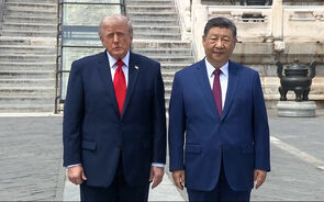 Xi Jinping e Trump visitam Templo do Céu após reunião em Pequim  