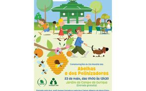 Celebração do Dia Mundial das Abelhas no Jardim de Campo de Ourique, 23 de maio