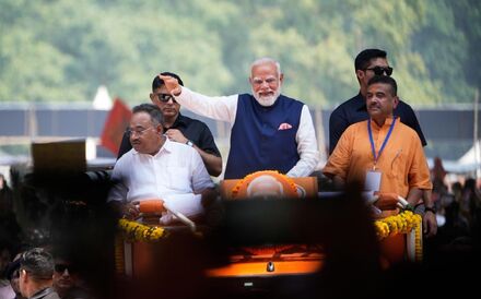 Narendra Modi, primeiro-ministro da Índia
