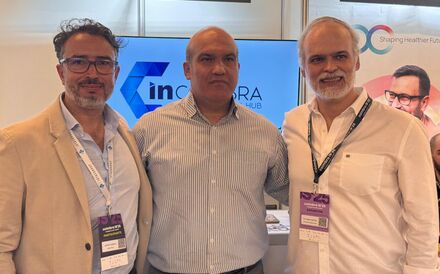Jacinto Ribeiro (managing partner do Jota2 Group), Ali Roonkiani, (cofundador da TAPSi) e Rui Nuno Castro (cofundador e CEO da TAPSi).